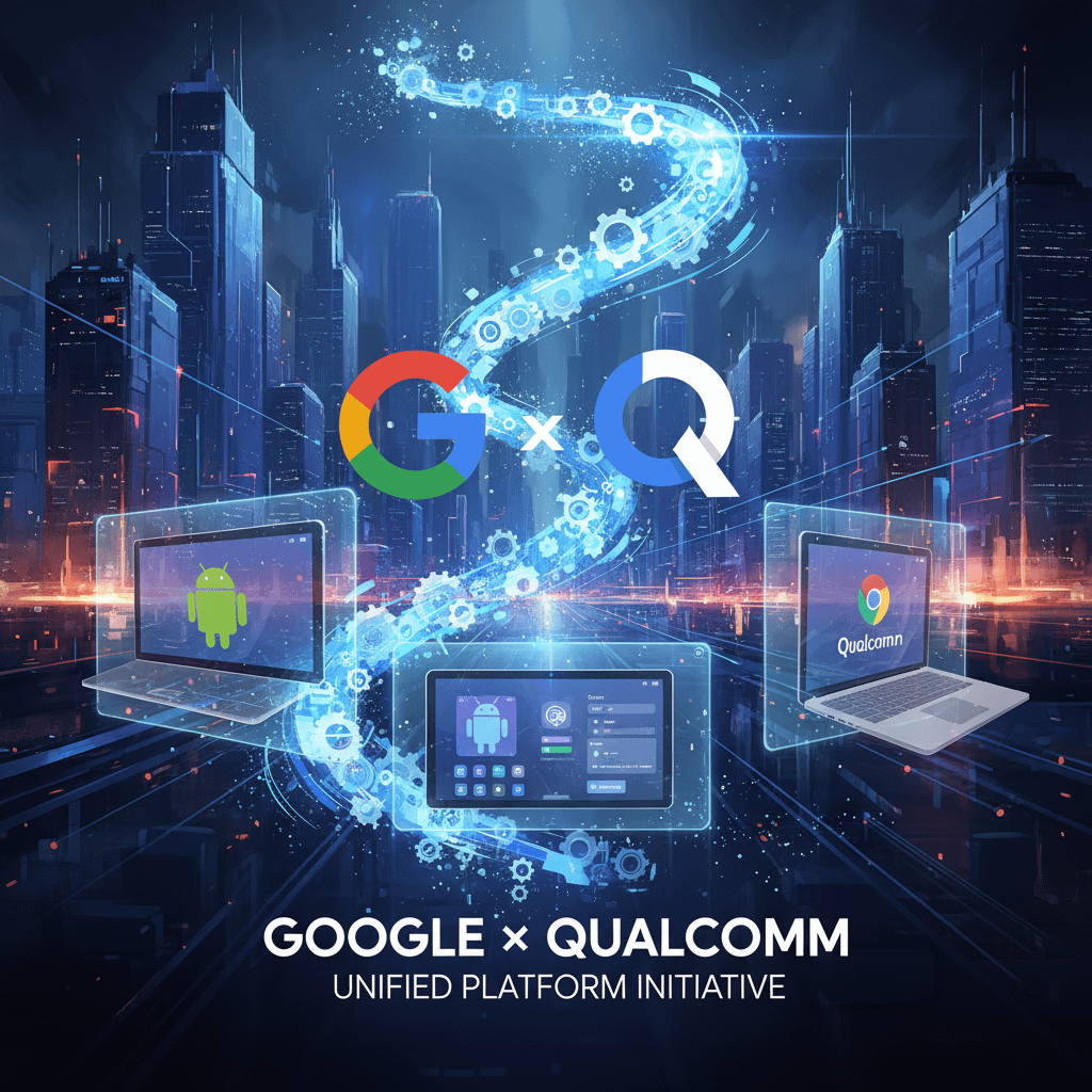 Google e Qualcomm Revelam Planos para Unir Android e ChromeOS em Sistema operacional para PCs