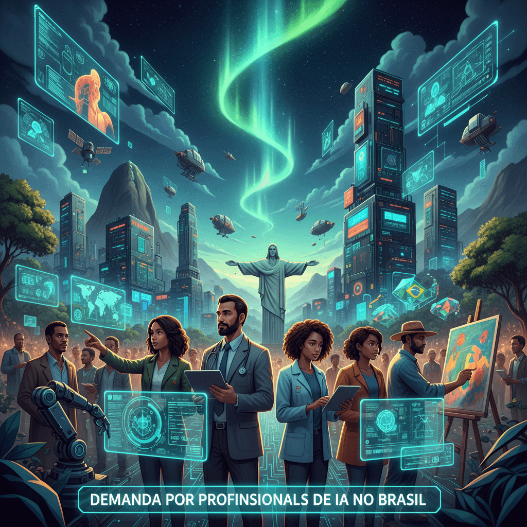 Mercado de Trabalho em Inteligência Artificial no Brasil: Empresas, Salários e Cargos em Alta para 2025