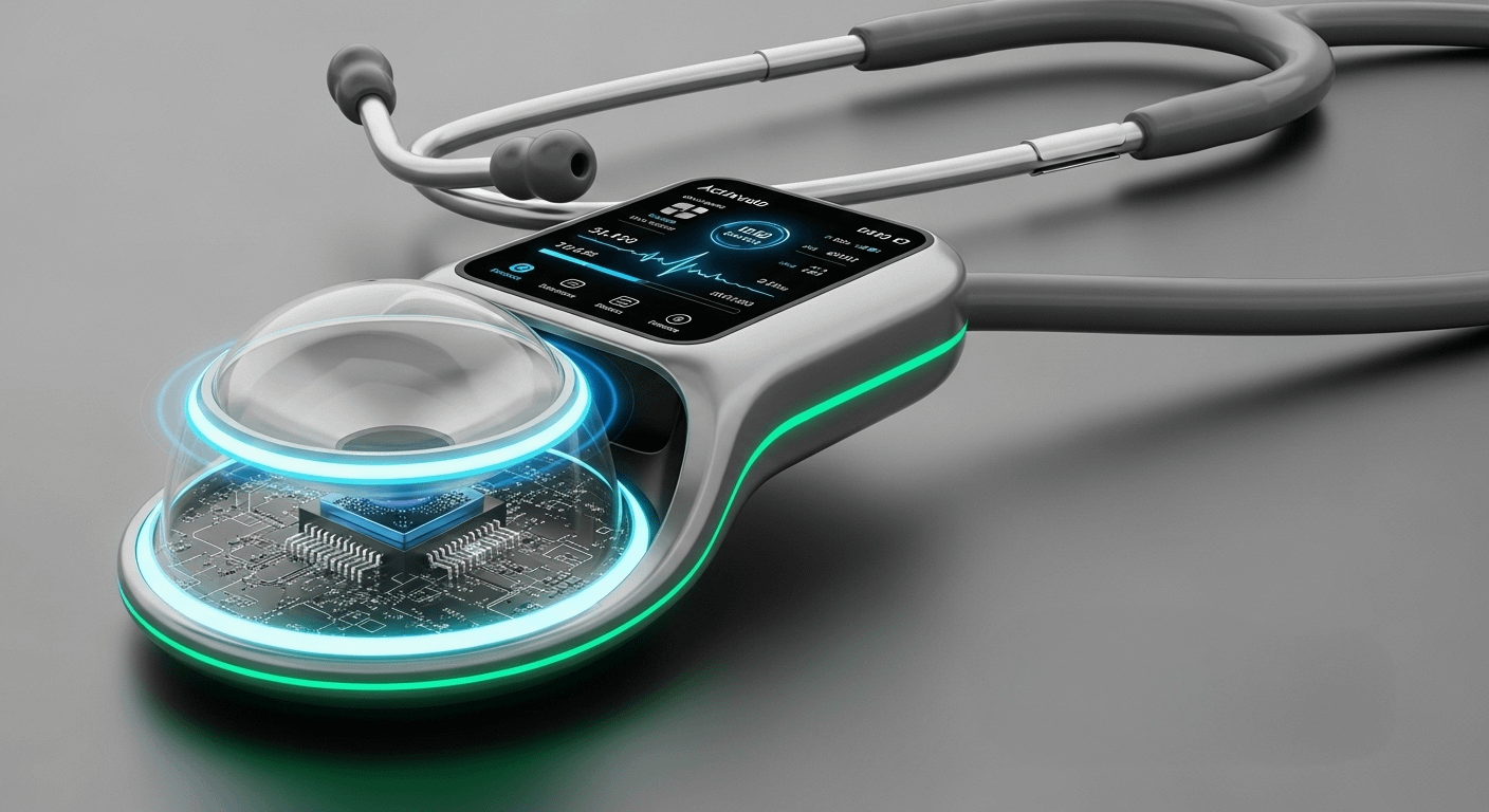 Estetoscópio com IA Detecta Doenças Cardíacas em 15 Segundos